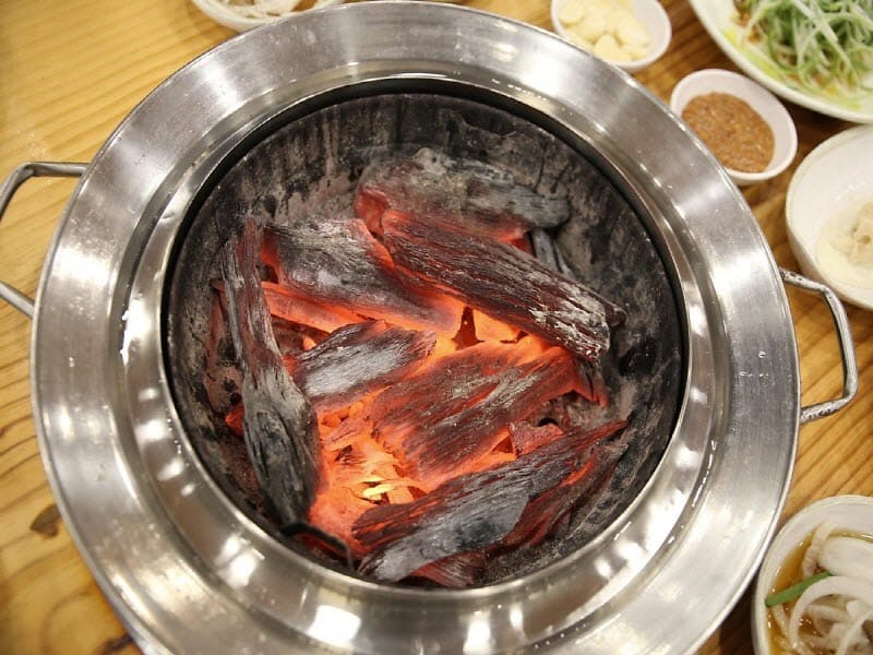 참숯불 화로구이의 생명