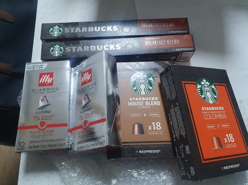 네스프레소 커피 캡슐