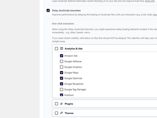 WP ROCKET FILE OPTIMIZATION