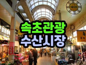 속초중앙시장 먹거리