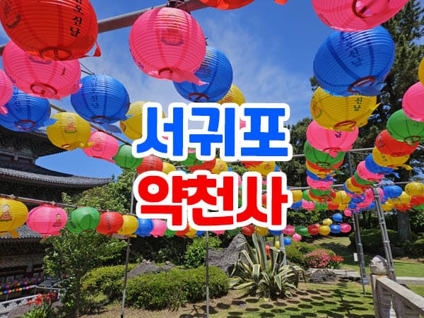 서귀포 가볼만한 곳 약천사