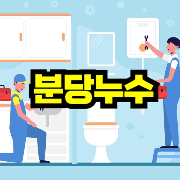 분당 누수탐지 비용