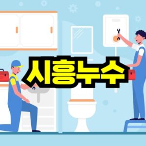 시흥 누수탐지 비용 가격