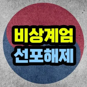 비상계엄 선포