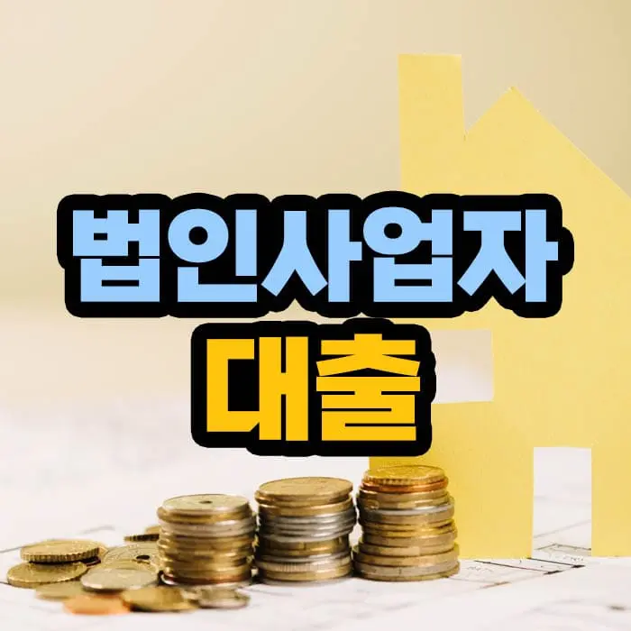 법인사업자 대출